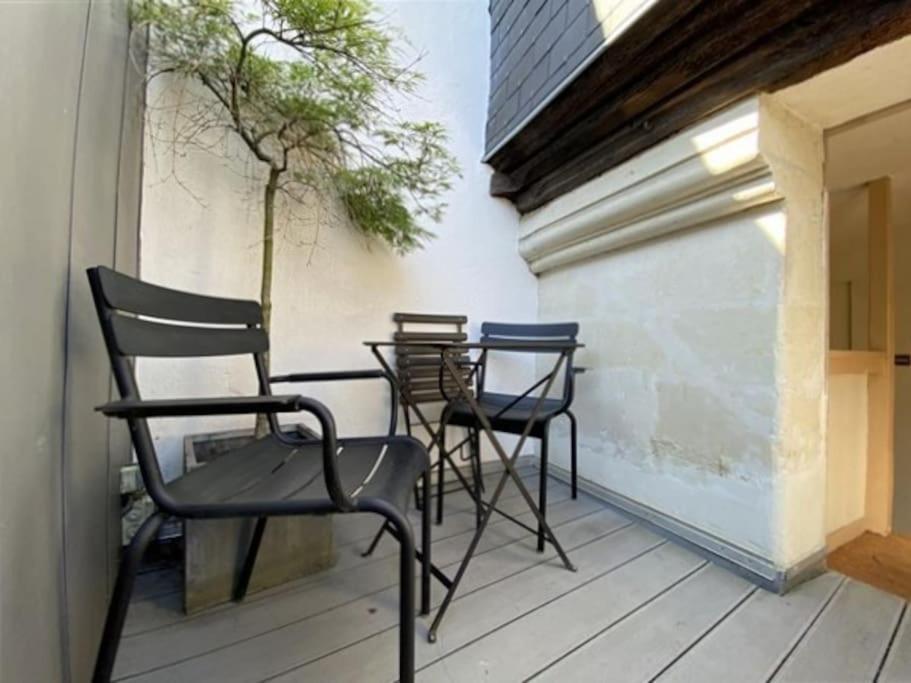 Superbe Studio Avec Terrasse - Cathedrale Нант Екстериор снимка