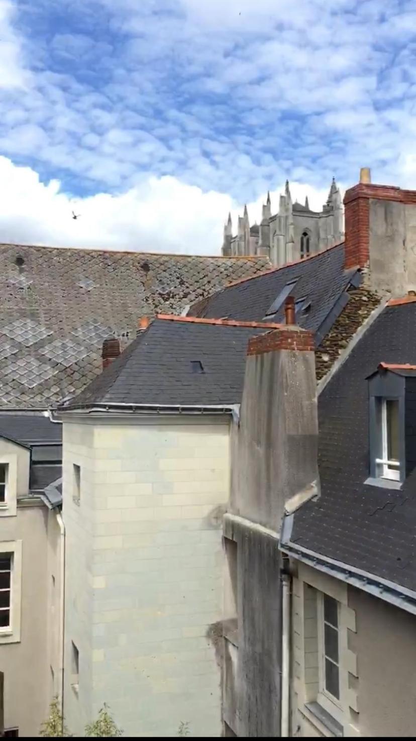 Superbe Studio Avec Terrasse - Cathedrale Нант Екстериор снимка